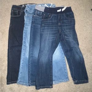 4 Pack Toddler Jeans Size 4